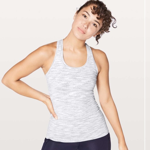 Lululemon Cool Racerback II
Wee Are From Space Ice Grey Alpine White SZ 8 - Picture 1 of 9